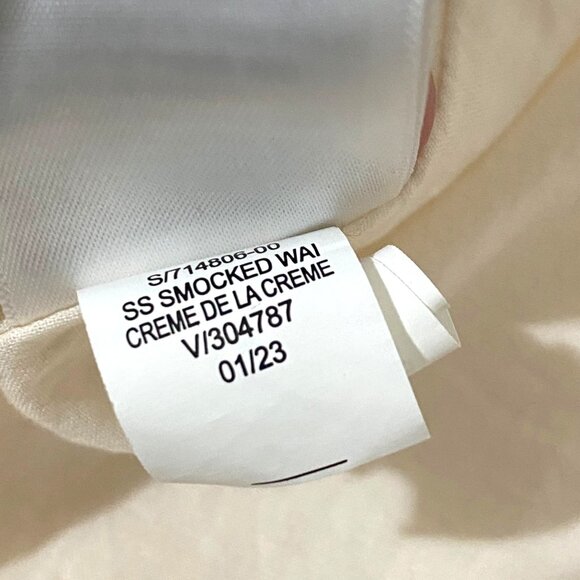 Old Navy Pullover Dress 2X Cream Spring Summer Vacation Cruisewear Cottagecore - Picture 6 of 7